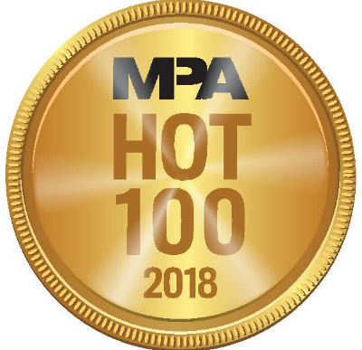 MPA Hot 100 2018 Medal